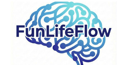 FunLifeFlow 마인드맵 인터페이스 - 노드와 곡선 연결선